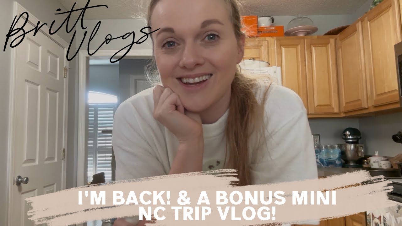 ITS BEEN A MINUTE! + A MINI NC TRIP VLOG!