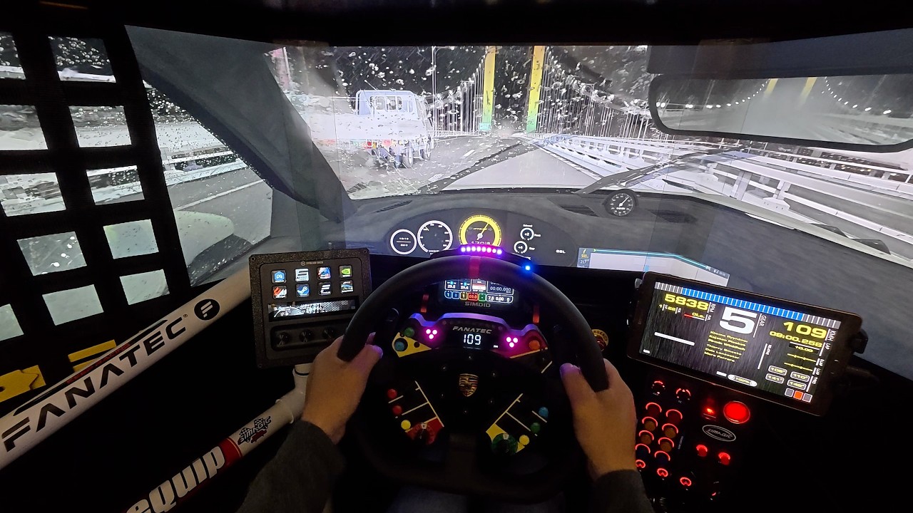 Assetto Corsa Porsche 911 GT3 RS – Shutoko Revival Project Rain & Traffic POV (Ultra Realistic)
