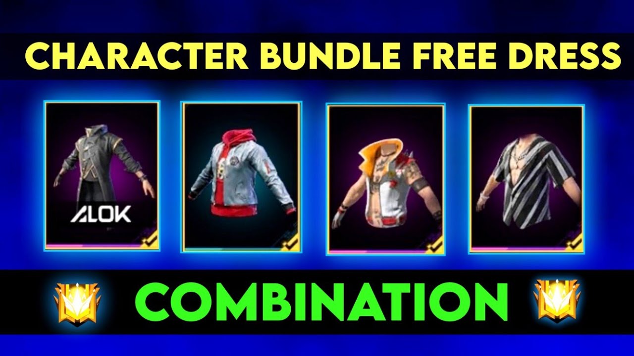 Free Dress Combination With New Bundle | Best Dress Combination | Free Fire Dress Combination
