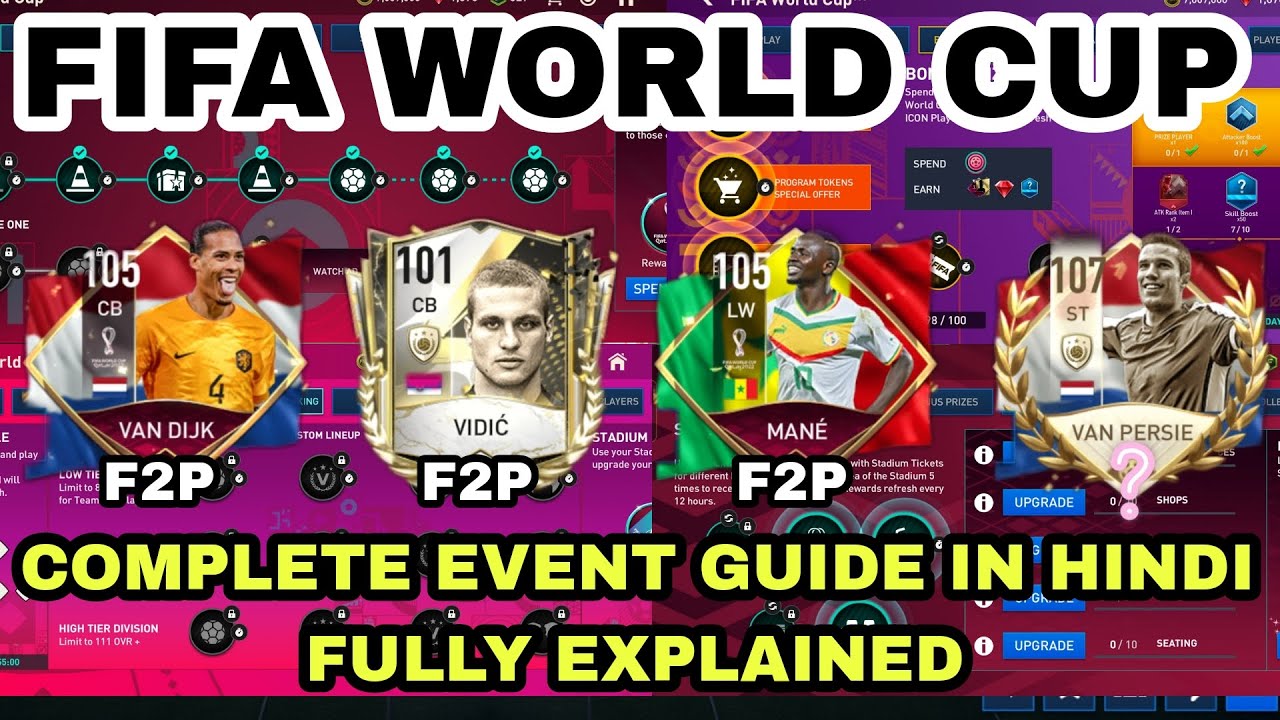FULL EVENT GUIDE || FIFA WORLD CUP || EXPLANATION IN HINDI || GUARANTEE POINT ??? || FIFA MOBILE 22