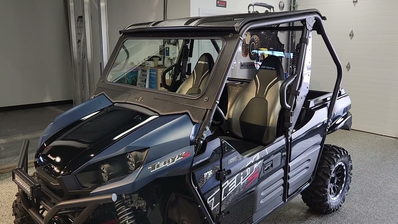 2024 Teryx S LE - USA Glass windshield - TUSK lightbar - SuperATV rear window