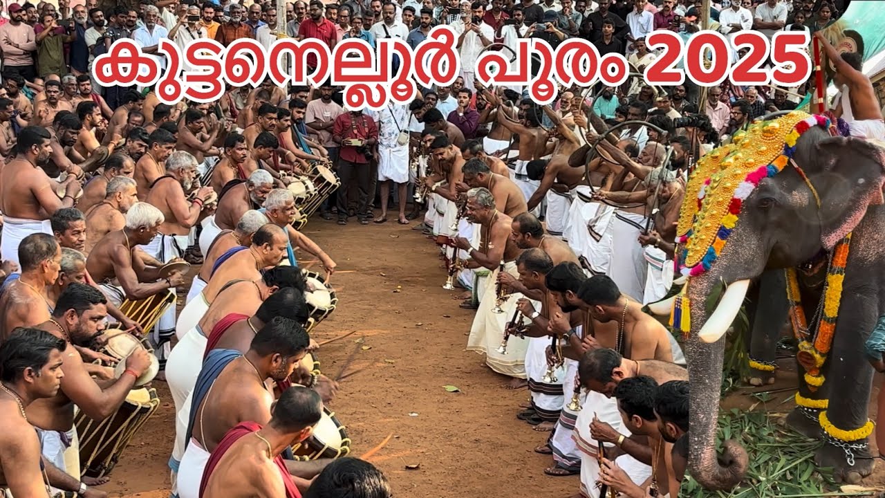 kuttanellur pooram 2025 | തൃശ്ശൂർ കുട്ടനെല്ലൂർ | Kuttanellur Bhagavathy Temple