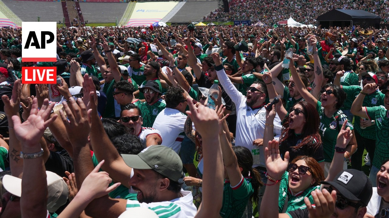 FIFA World Cup 2026: LIVE fan arrivals for Mexico vs South Africa opening match