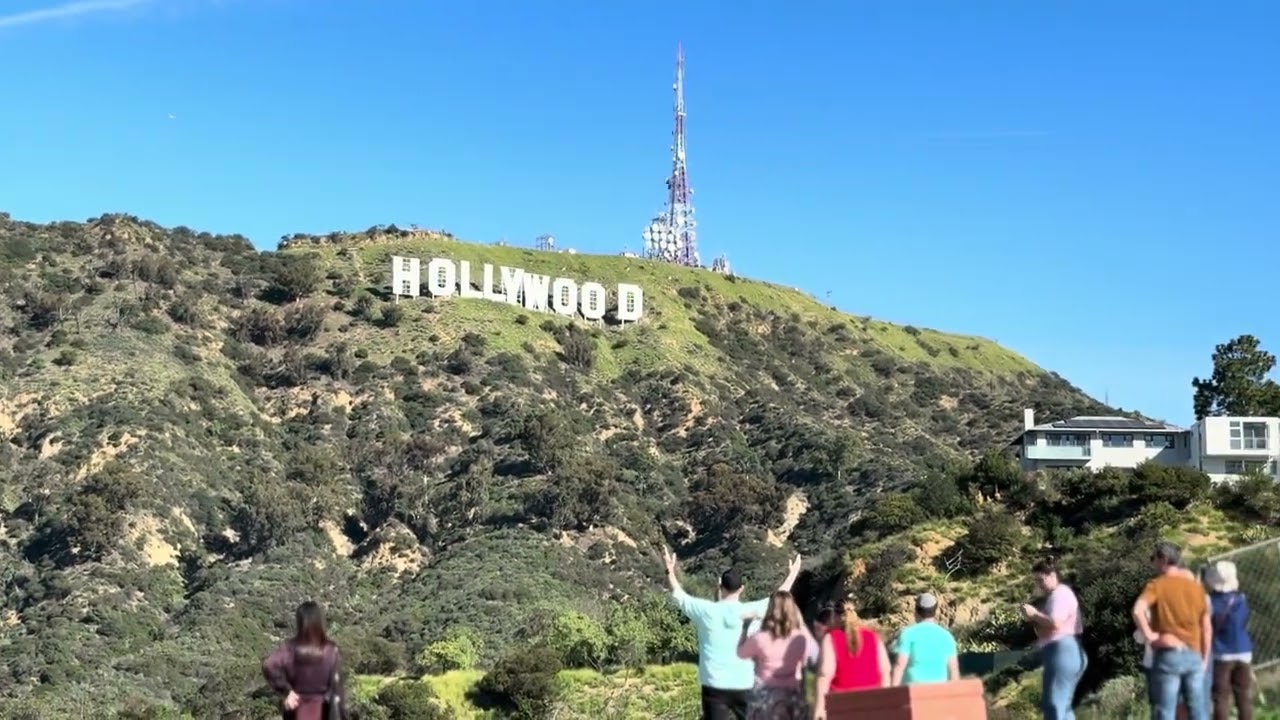 美國自駕自由行- Hollywood Sign 風景紀錄