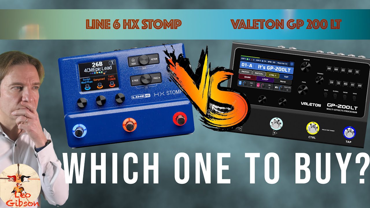 Valeton GP 200 LT vs Line 6 HX Stomp: which one to buy