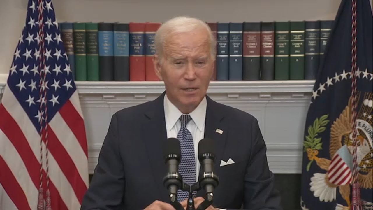 President Biden delivers remarks after SCOTUS strikes down student loan debt forgiveness program