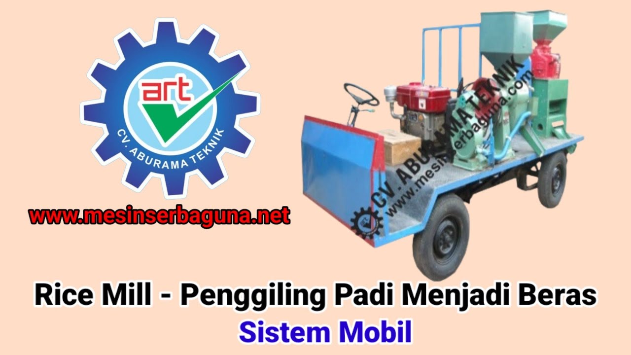 Mesin Penggiling Padi, Rice Mill Mobile, 0813 1525 4444 -- 0812 85244434, @MesinSerbaguna