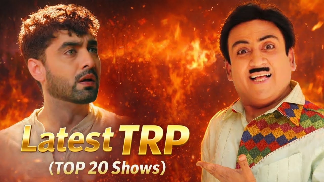TOP 20 SHOWS with highest TRP | LAST WEEK TRP list | Latest Update