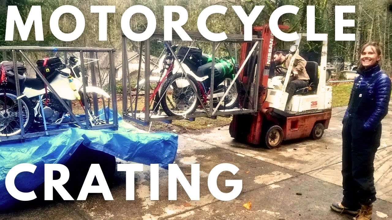 Crating Honda XR600R Motorcycles Ep.1 - XR600R Africa Dual Sport Adventure 2022