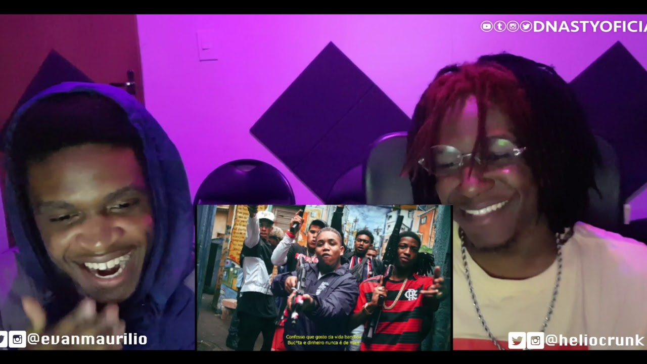 NGC Borges - AK DO FLAMENGO ft. NGC Flacko (Clipe Oficial) [React]