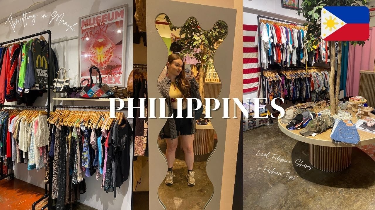 I found the best vintage store in the Philippines 🇵🇭 Filipinos love Thrifting!