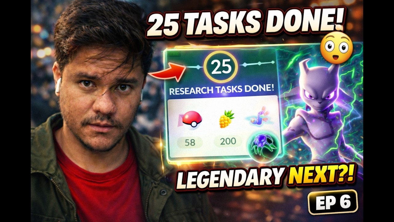 Pokémon GO 2026 in India 🇮🇳 | 25 Research Tasks Completed + Rare Catches in Sanpada! | Episode 6