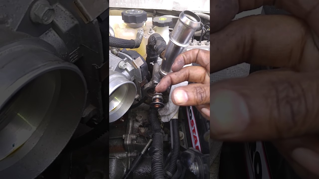 Replacing thermostat in 2007 Pontiac G6 GTP