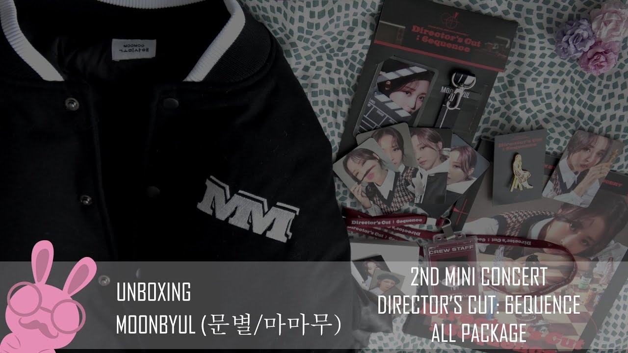 [UNBOXING] - Moonbyul (문별) / MAMAMOO (마마무) - Director's Cut: 6equence ALL PACKAGE Merchandise Bundle