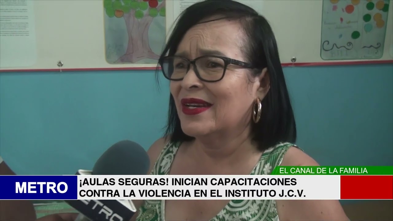 ¡AULAS SEGURAS! INICIAN CAPACITACIONES CONTRA LA VIOLENCIA EN EL INSTITUTO J C V