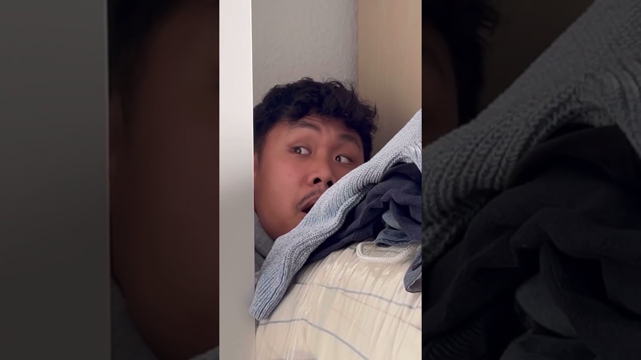 ich hab papa einen Tag lang erschreckt..😭😂