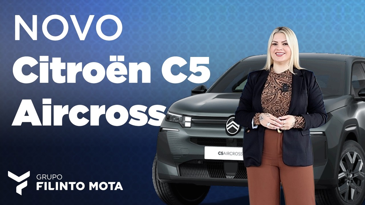 Novo Citroën C5 Aircross, o SUV mais espaçoso, confortável e tecnológico da história da Citroën.