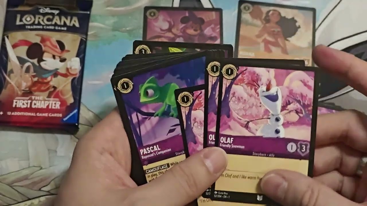 NEW! Disney Lorcana Starter Deck Opening Tradable Card Game New Release