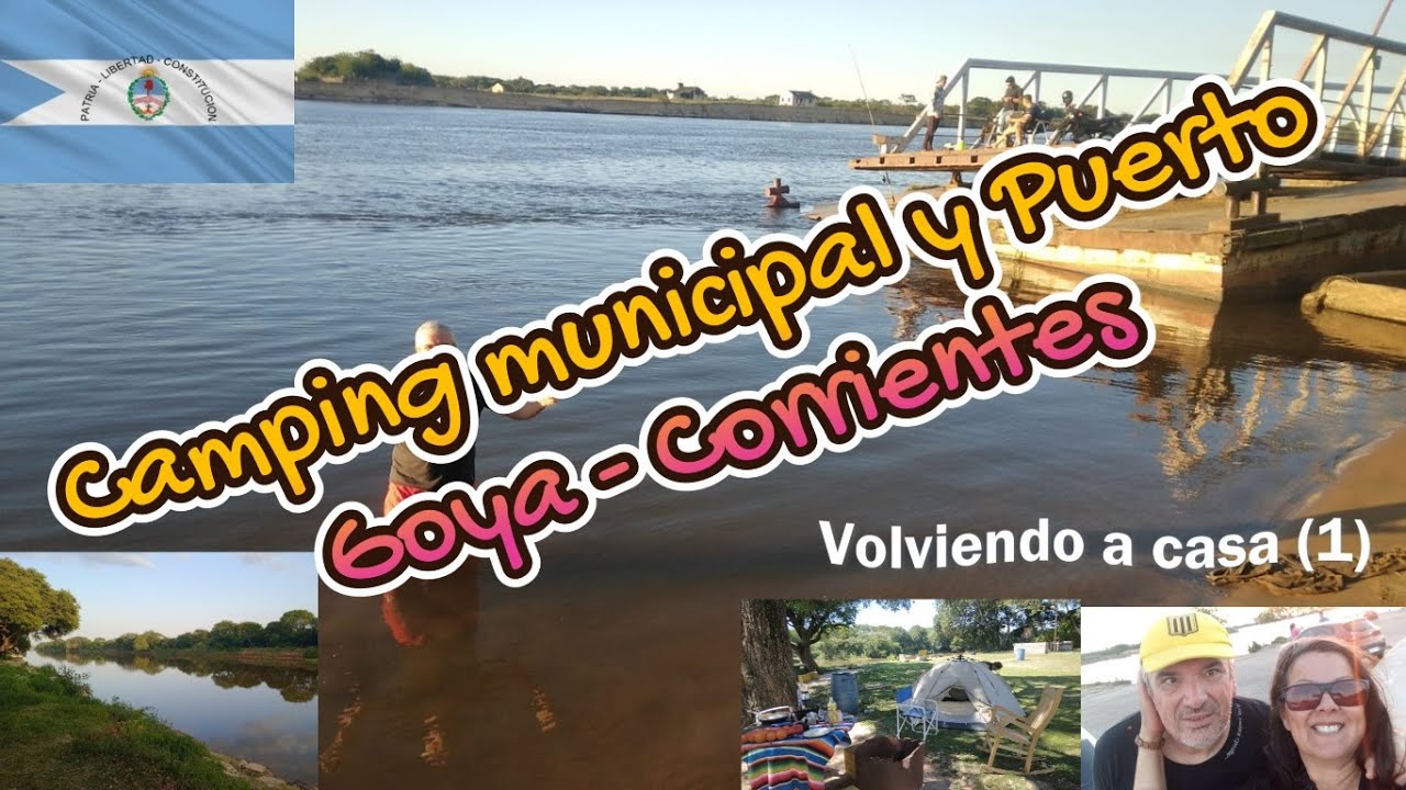 SORPRENDENTE CAMPING MUNICIPAL Y PUERTO DE GOYA‼️ Corrientes😮, Argentina #viral #goya #rio #paraná