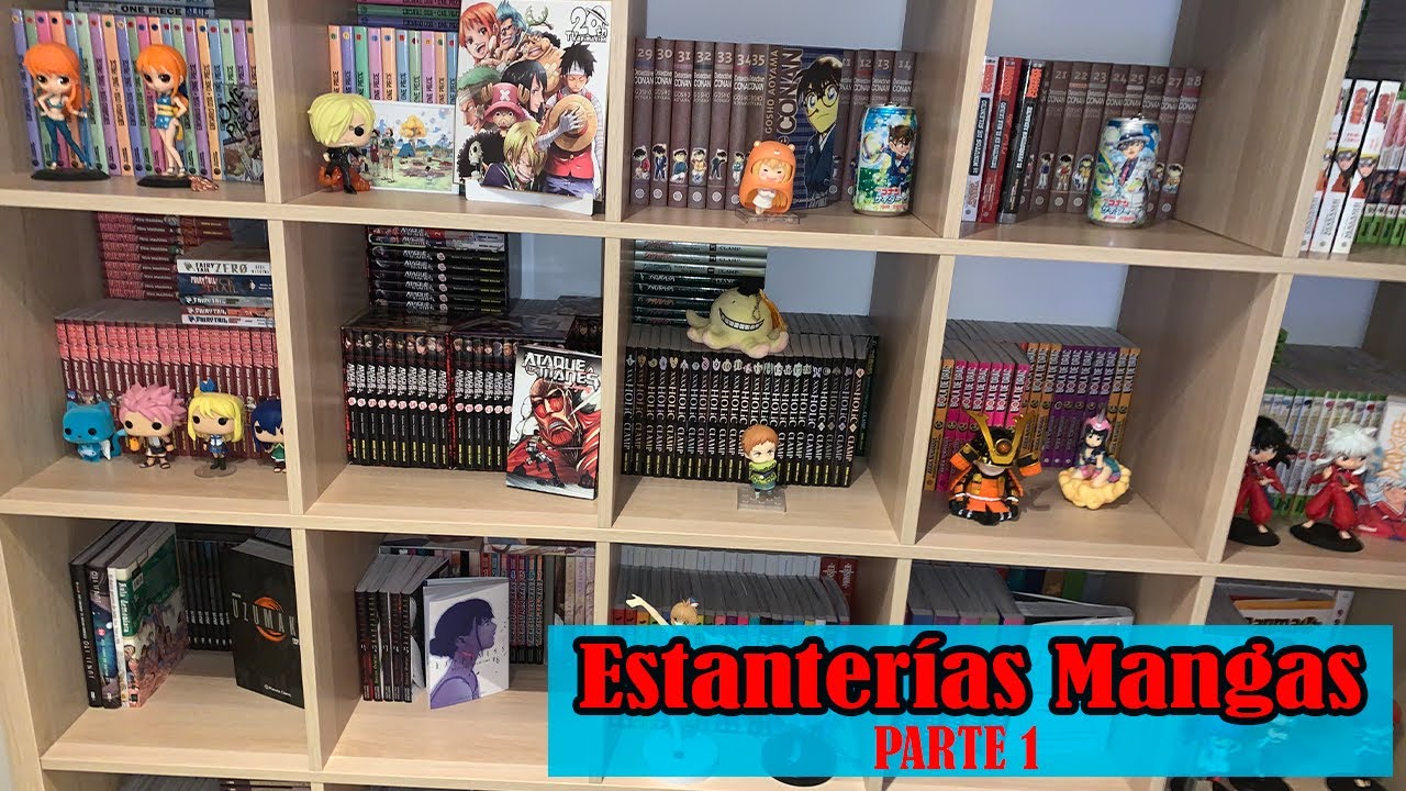 Estanterías Manga (Parte 1/2) ¡+2492 mangas!