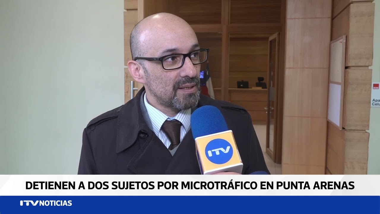 Detienen a dos hombres por microtráfico tras control policial en Punta Arenas
