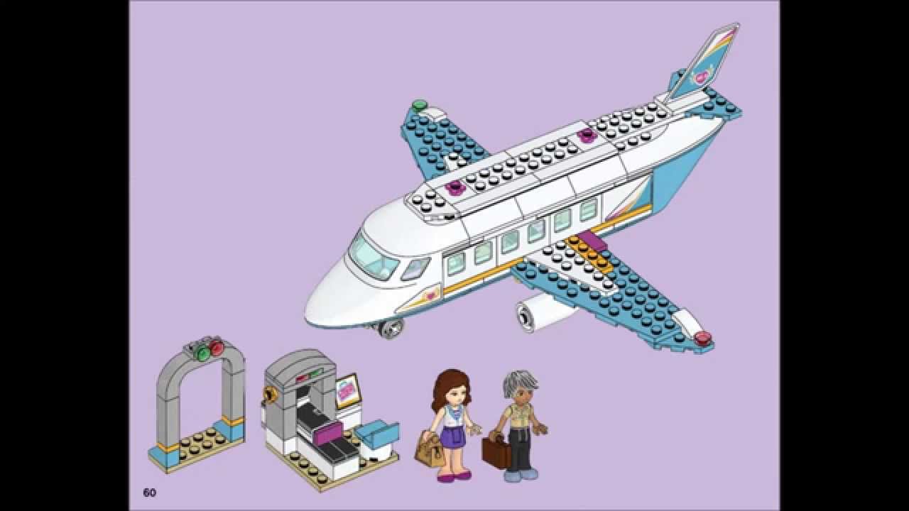 LEGO Friends 41100 - Heartlake Private Jet - Building Instructions