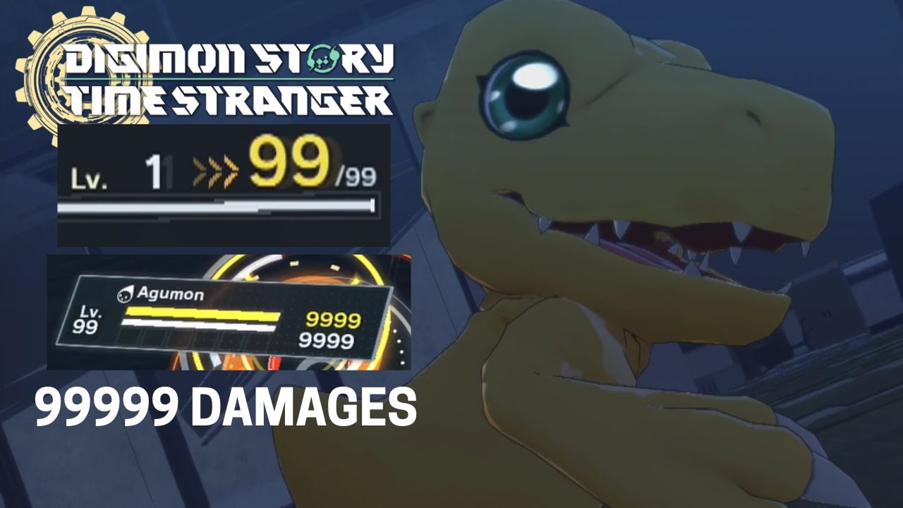 Level 99 FAST with EASY EXP Farm in Digimon Story Time Stranger