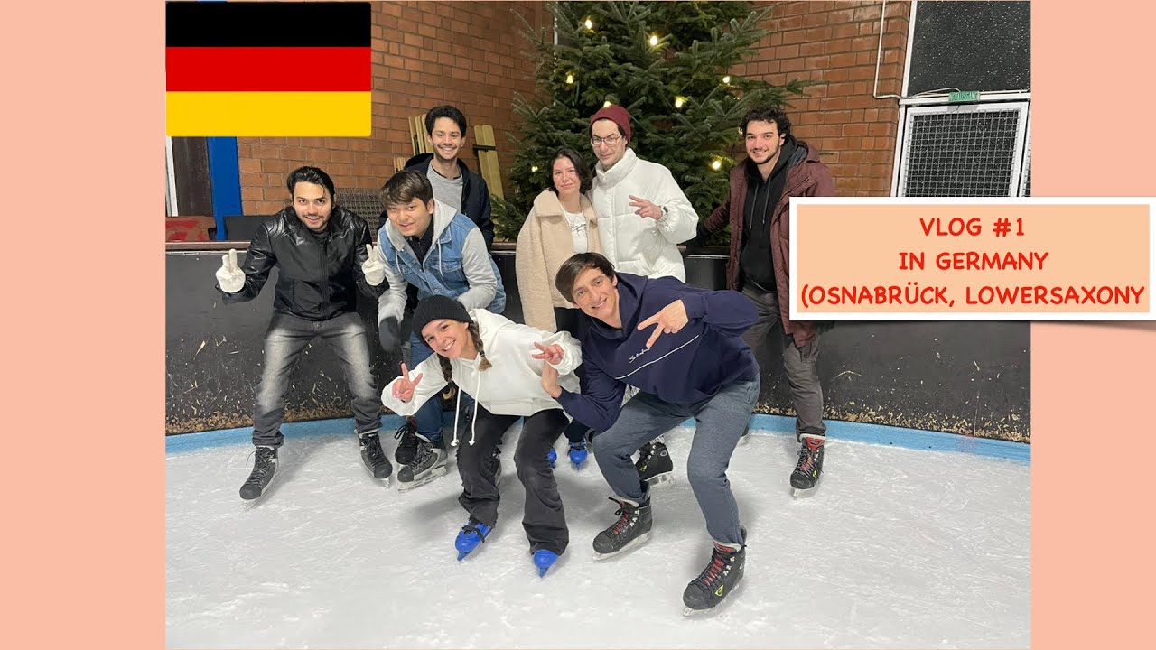 Indian Student in Germany | A Day in the Life | Vlog 1 | City and University Tour | Ice Skating |