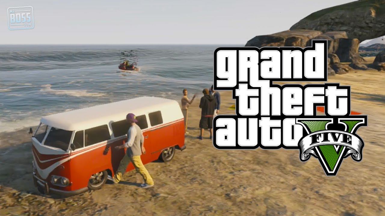 GTA 5 Online: Non-Rusted BF Surfer 