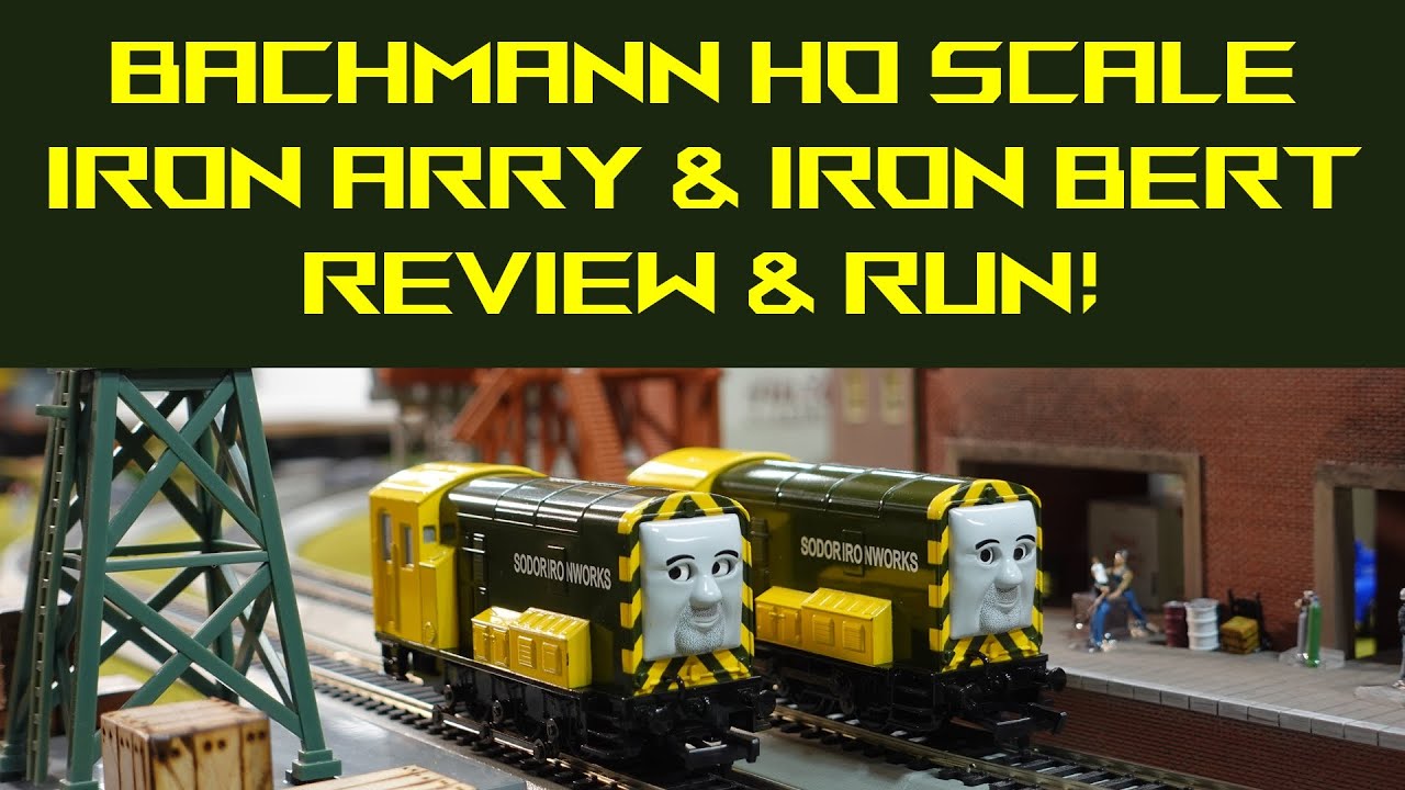 HO Scale Bachmann Iron 'Arry & Iron Bert Review & Run!