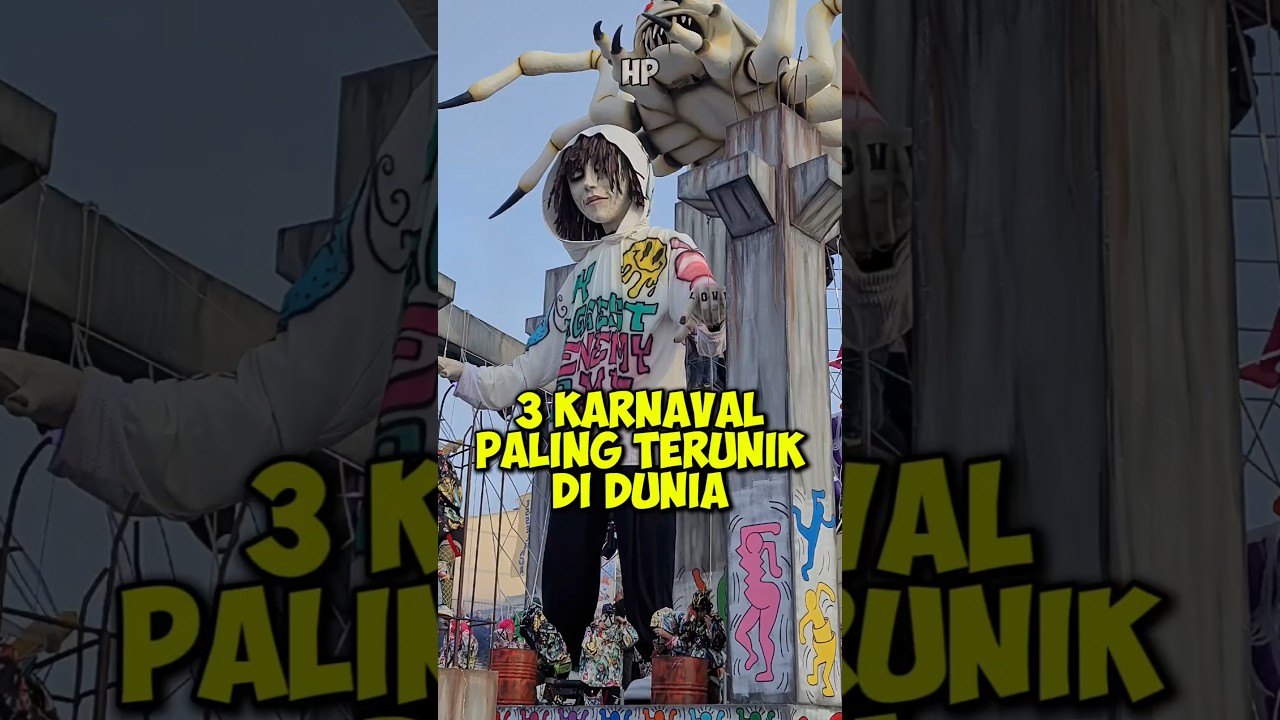 3 Karnaval paling terunik di dunia! Nomor 3 berasal dari indonesia!