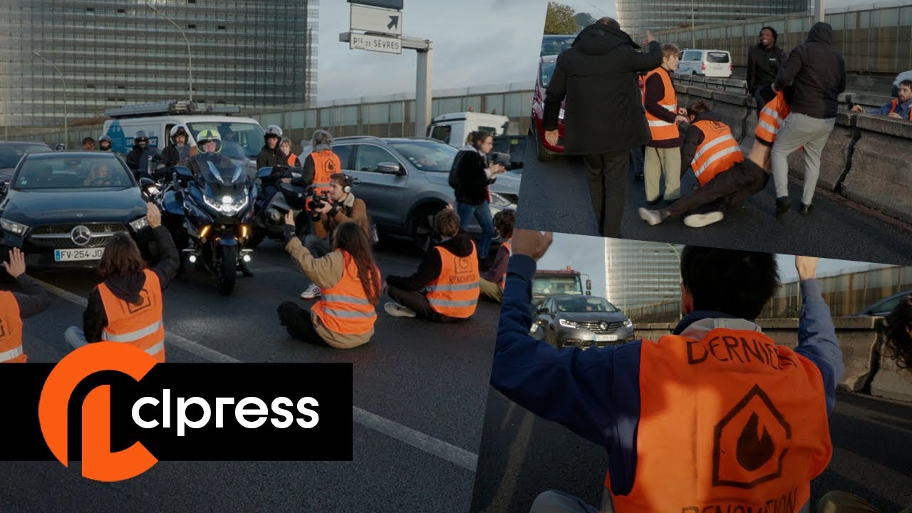Blocage du périphérique par les militants de 