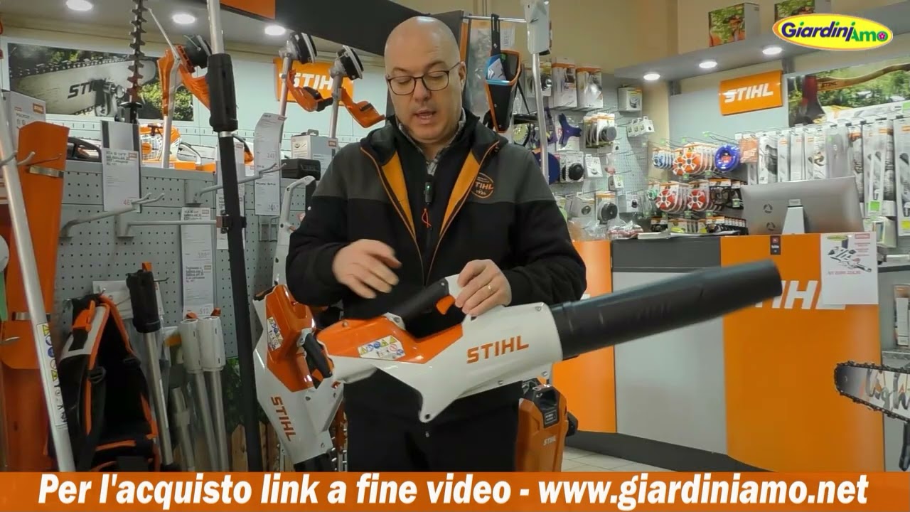 Soffiatore a batteria Stihl BGA 50: Potenza e libertà per il tuo giardino