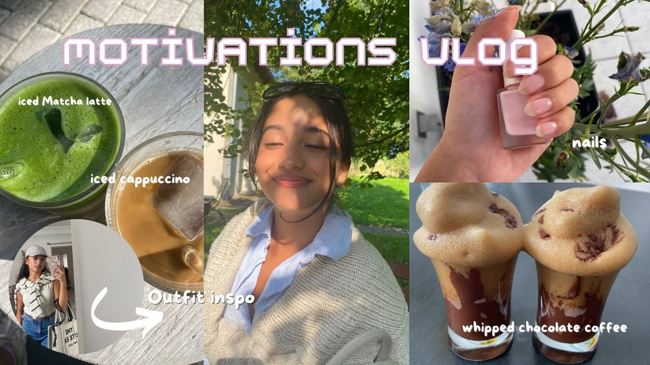 Produktiv werden Vlog I Backen, Coffee & Matcha, Café hopping, einkaufen, Nails I Ece Gökcü