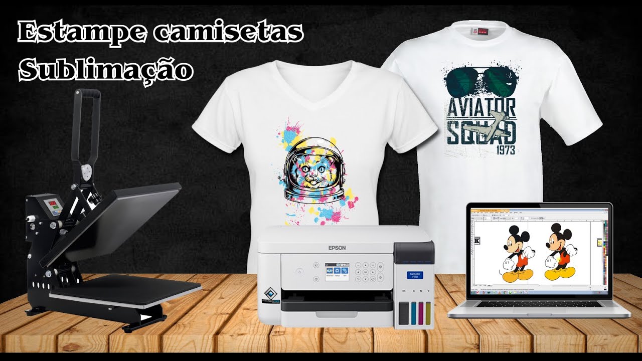 [Atualizado] Como estampar camiseta perfeita de maneira simples  Sublimação