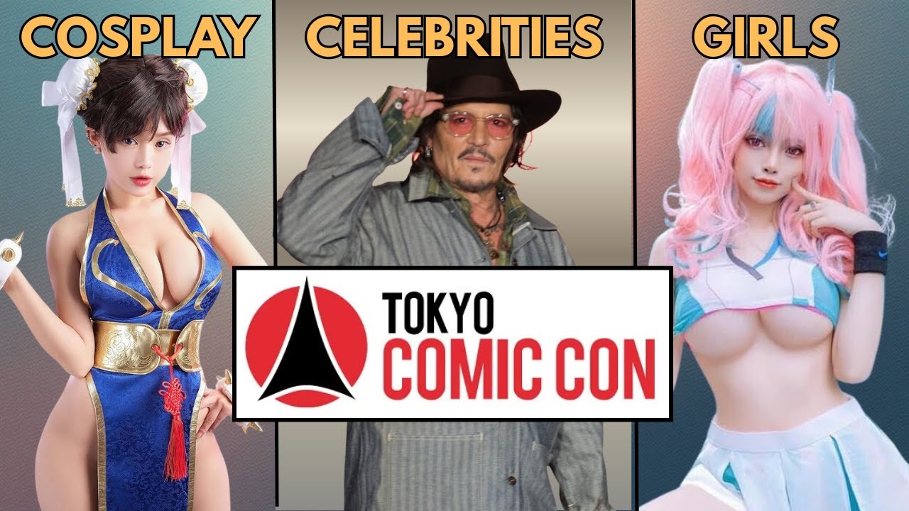 What brings people back to Tokyo Comic Con every year - 2025 Celebrity Johnny Depp + Cosplay