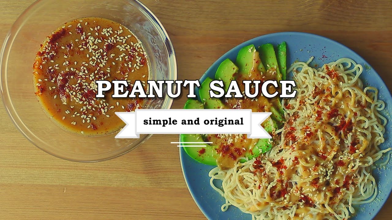 VEGAN PEANUT SAUCE