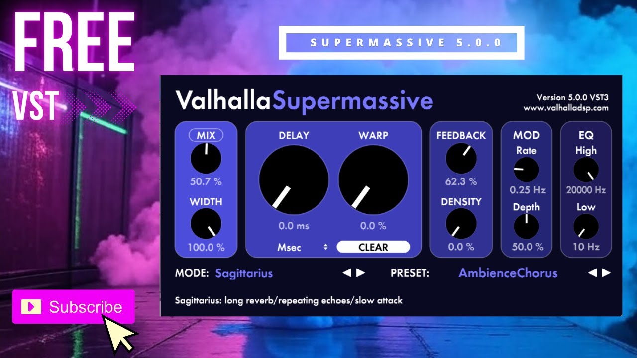 New Update Free VST Plugin Reverb Supermassive 5.0.0💥Valhalla