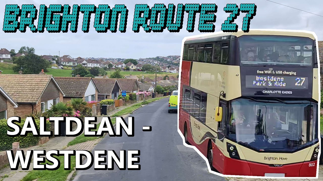 Brighton Bus Route 27: Saltdean - Westdene