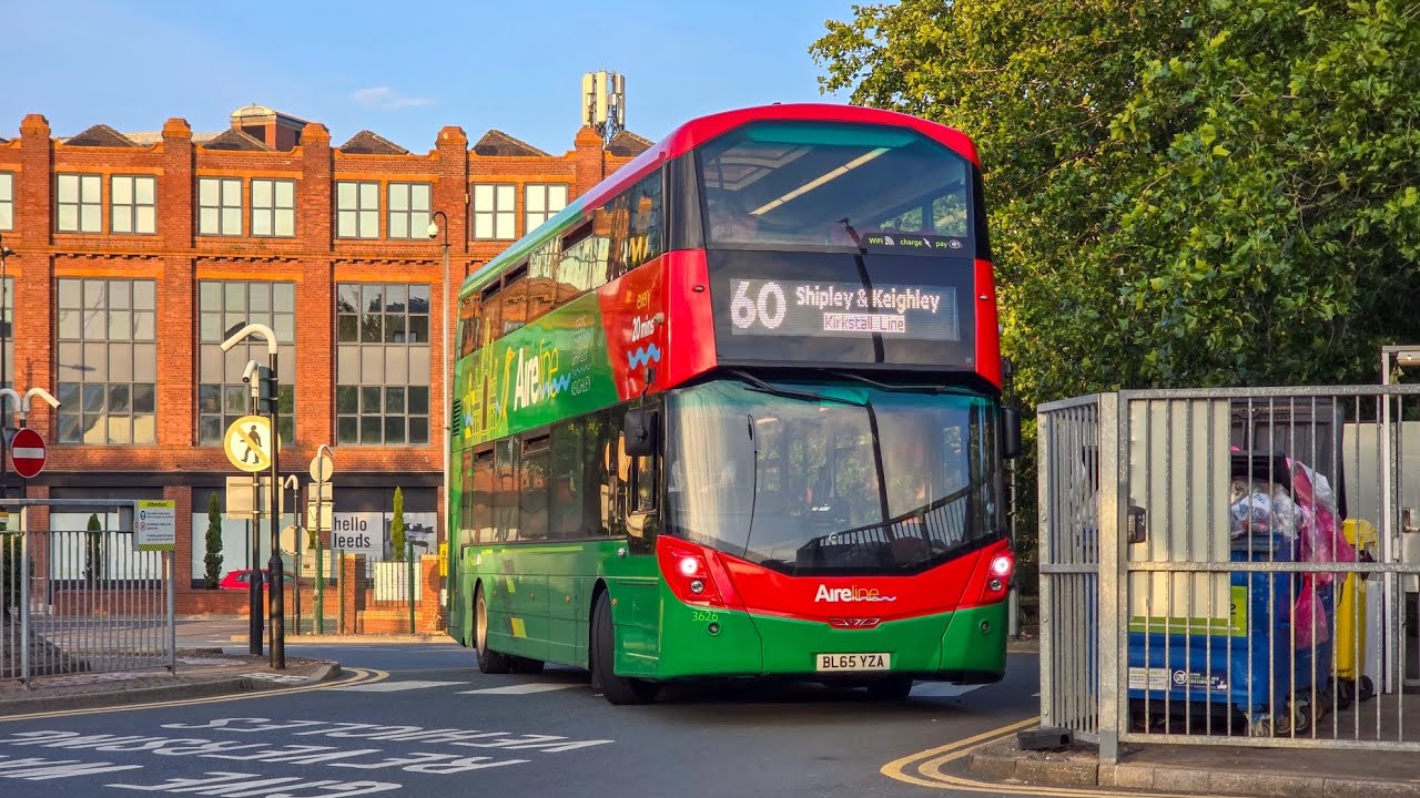 Transdev Blazefield 3626 BL65YZA Running Aireline 60 To Leeds
