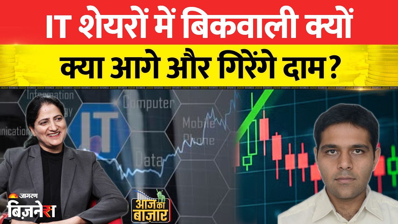 IT Stocks Crash: IT शेयरों में भारी गिरावट | निवेशकों में डर, अब क्या करें? TCS| HCL Technologies