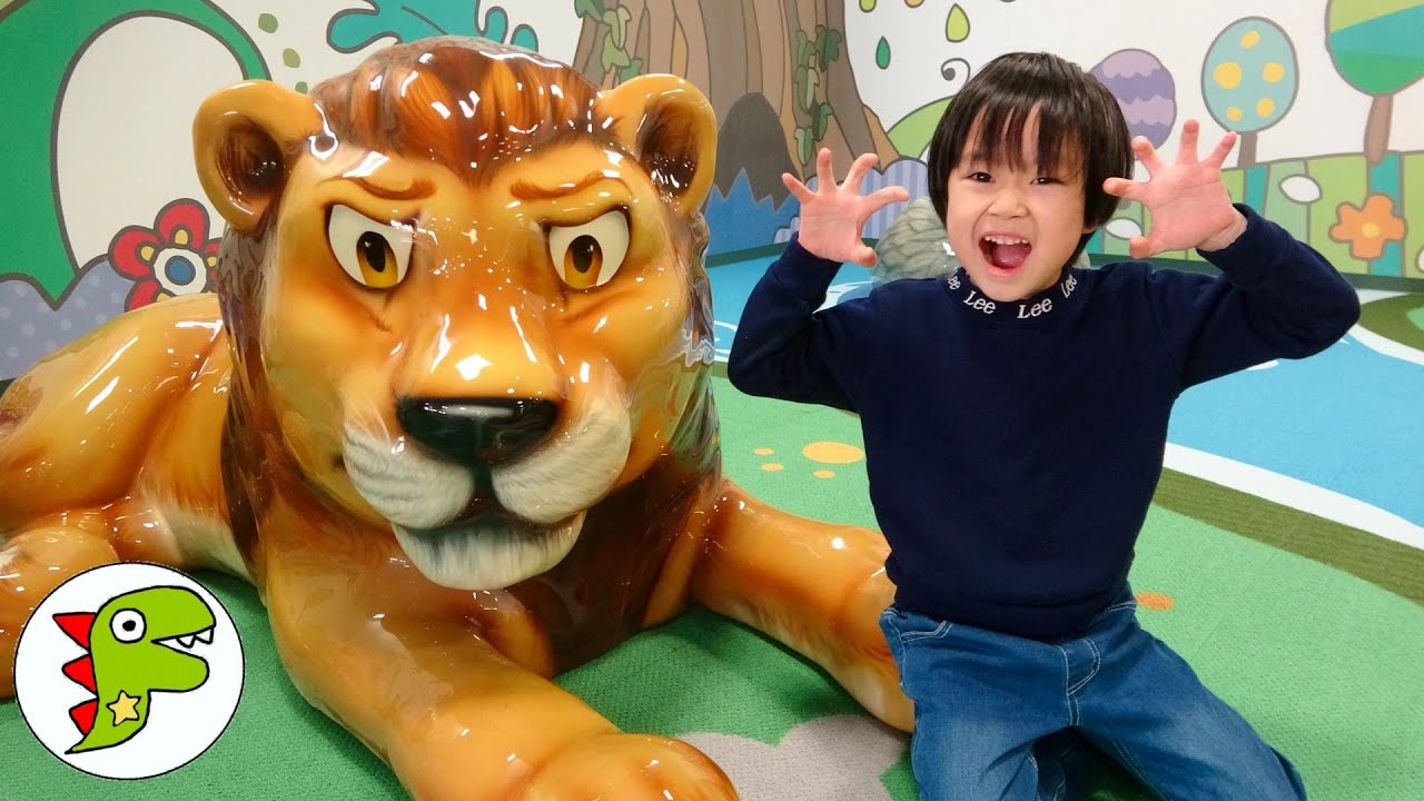 おでかけ 広島 室内遊具 いろいろなどうぶつさんをみつけたよ！ゆうぐであそぼう！ トイキッズ