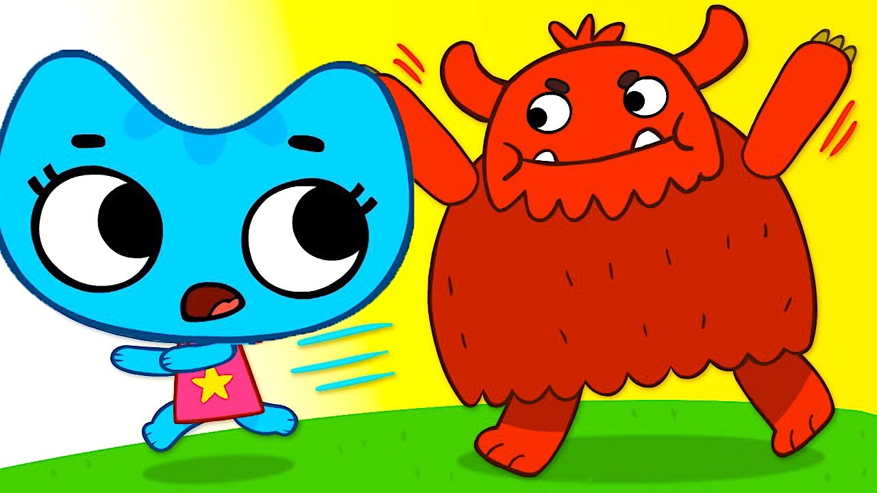 KIT E KATE - GATTINI CREDULONI 👹 👹  Una Storia Spaventosa!  Сartone animato