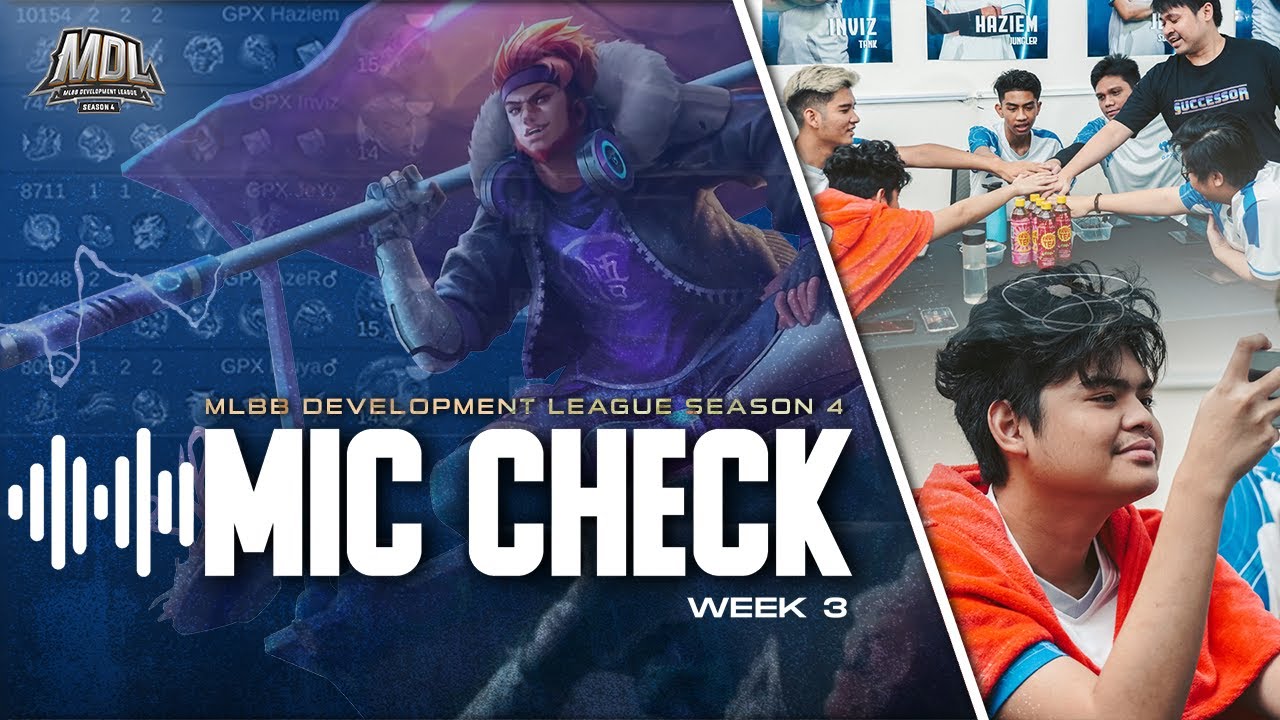 MIC CHECK GPX MDL SEASON 4 WEEK 3 | GENG KAPAK