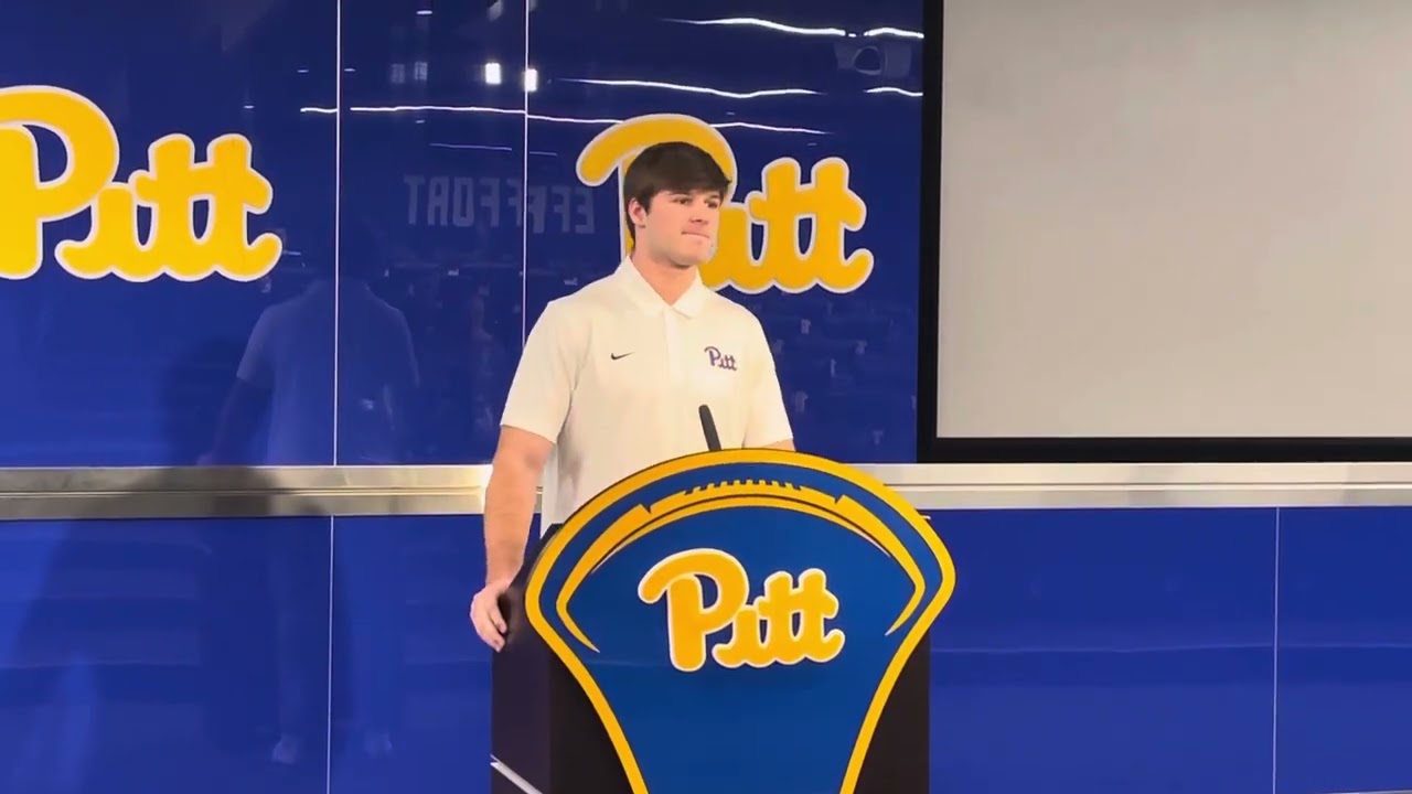 Pitt DE Zach Crothers Introduction / 02/21/2024 / PSN