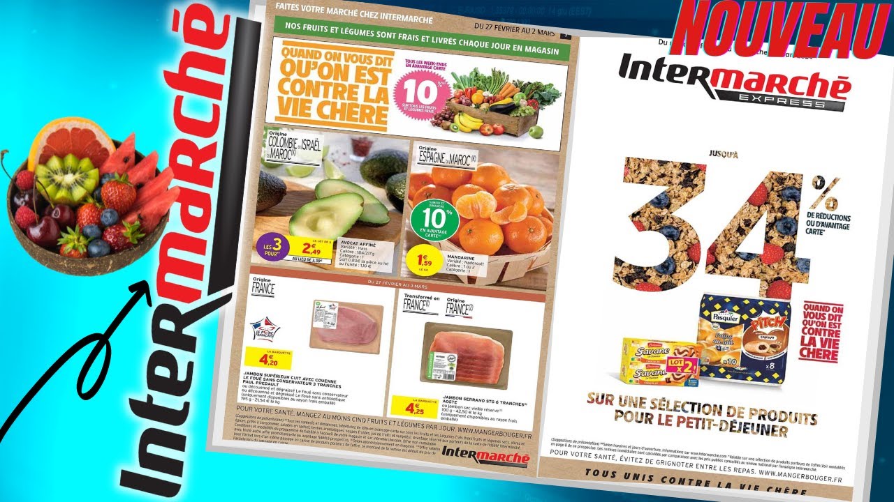 catalogue INTERMARCHÉ du 27 février au 10 mars 2024 🔥 Arrivage - FRANCE