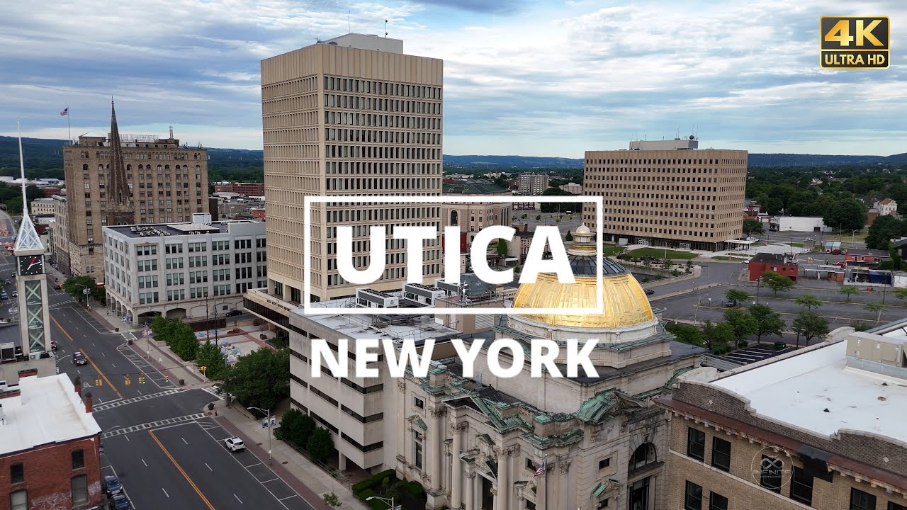 Utica, New York - [4K] Drone Tour
