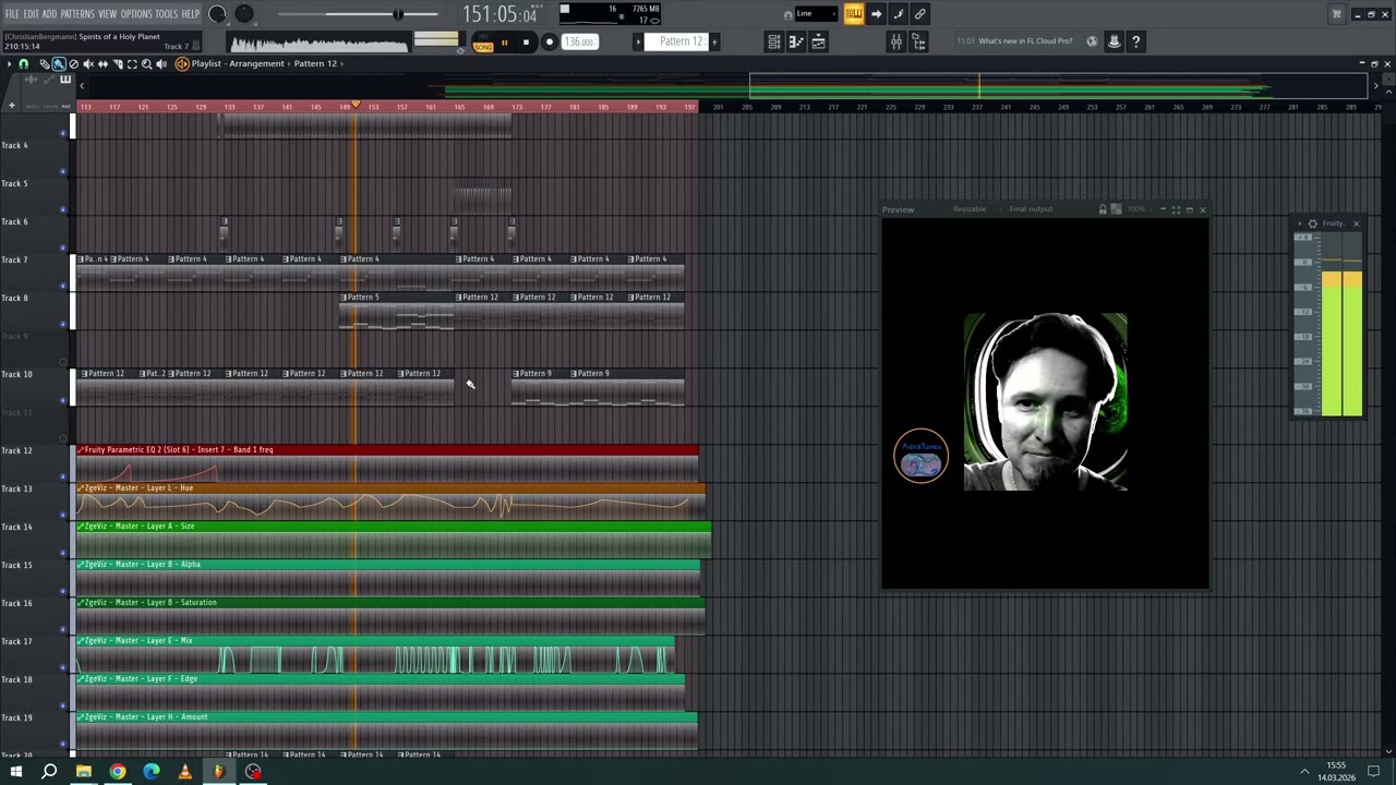 AquaTunes - Spirits of a Holy Planet   ( The composing and Video Editing in FL Studio )