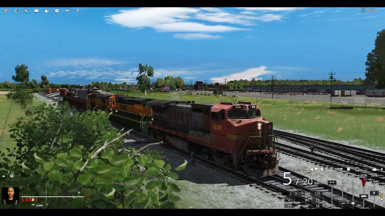 Trainz 2022: RRMODS BNSF B40-8W Drive