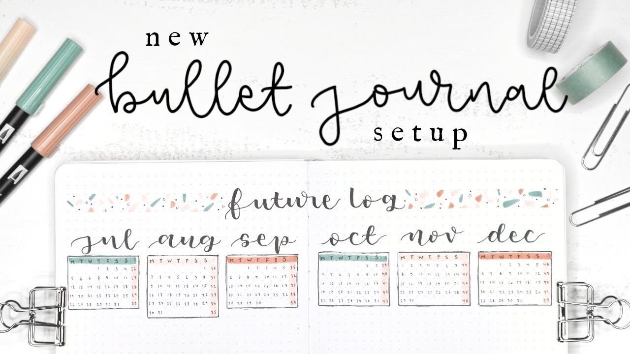 Starting a NEW Bullet Journal | Bullet Journal Yearly Setup